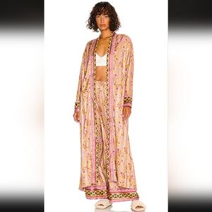 Free People Satin Robe XL